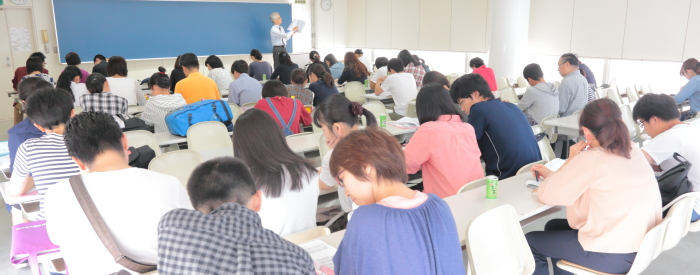 保護者面談のようす